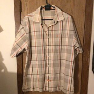 Oversized button up dress shirt